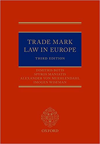 Trade Mark Law in Europe (3rd Edition) - Orginal Pdf